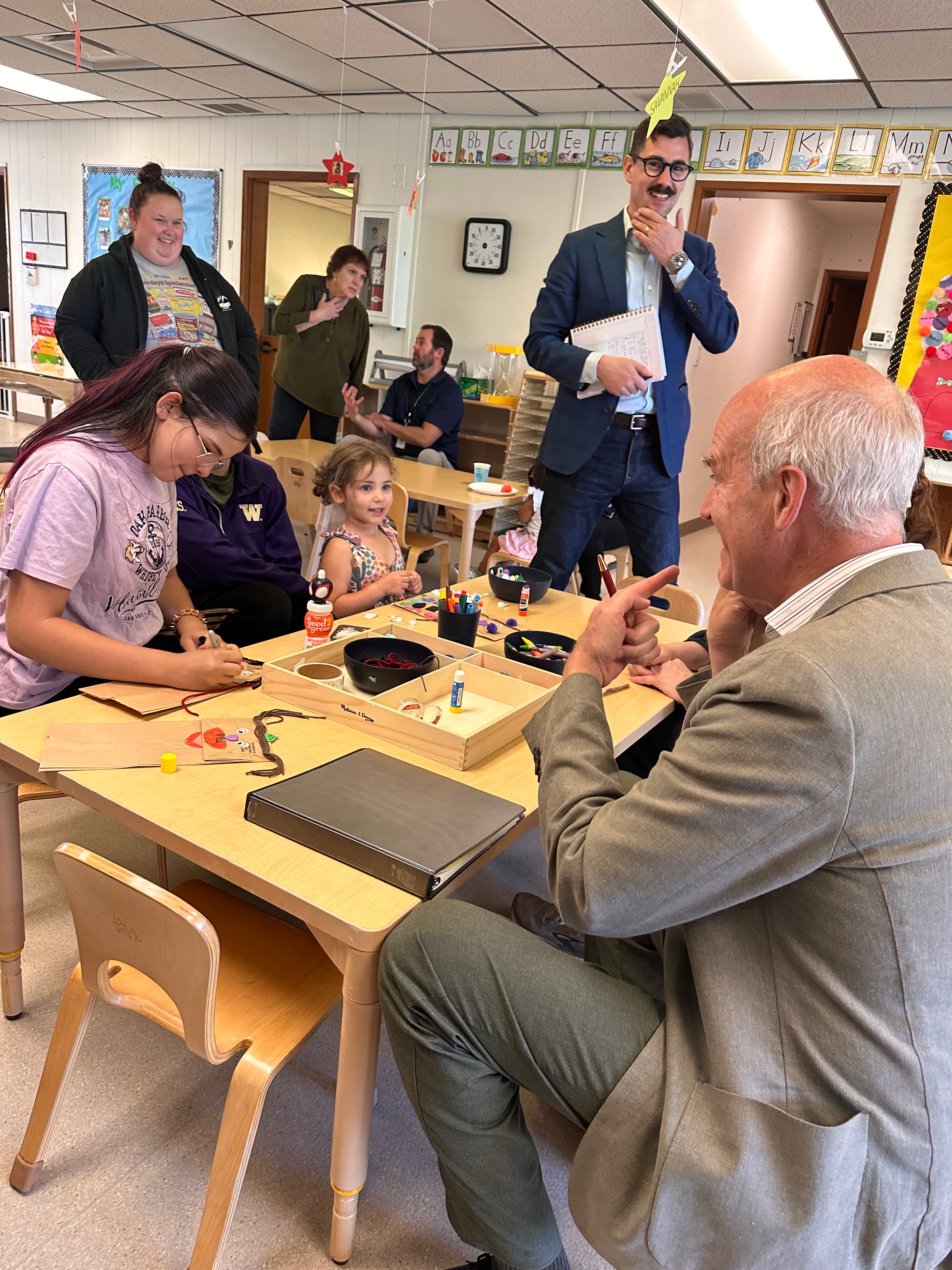U.S. Rep. Rick Larsen Visit