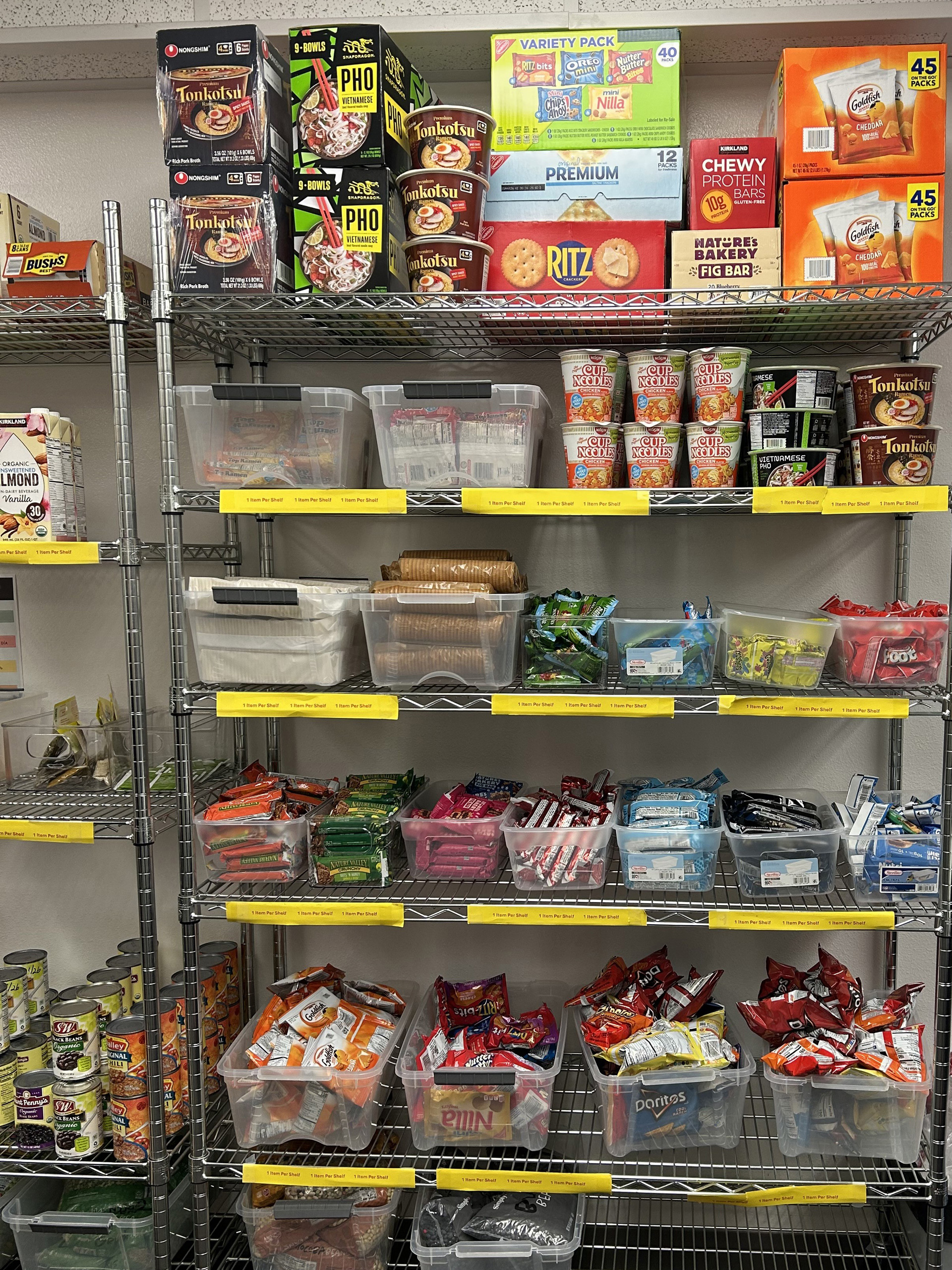 Mount Vernon Campus Food Pantry