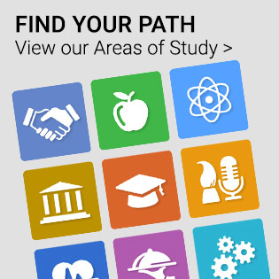 Find your Path Areas of Study Link